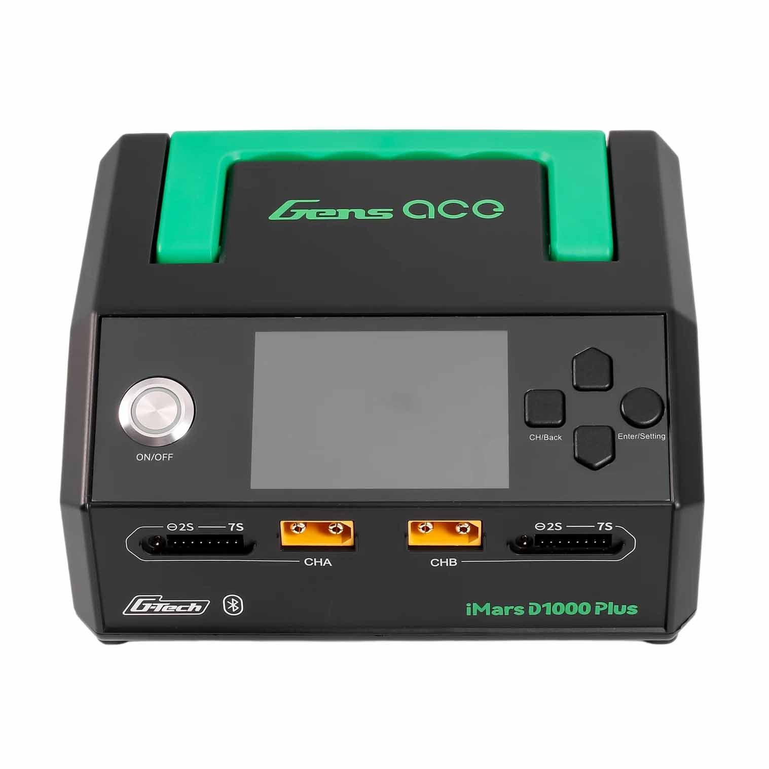 GensAce Chargeur iMars D1000 PLUS Smart Dual Channel AC 1000W (EU)