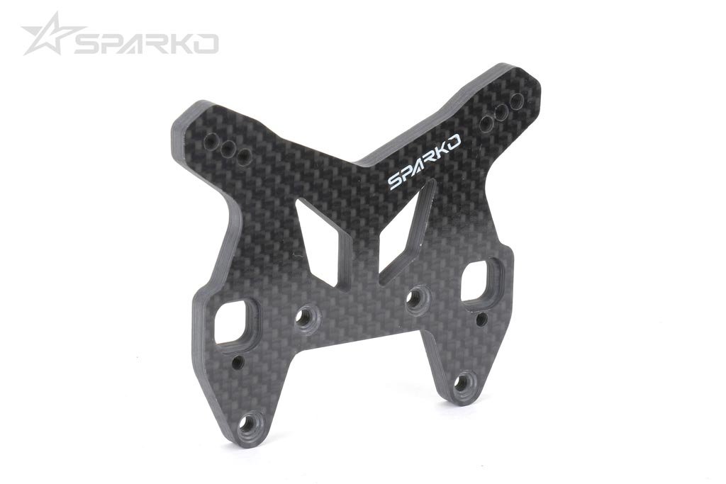 Supports d'amortisseurs en Carbone avant 4.5mm