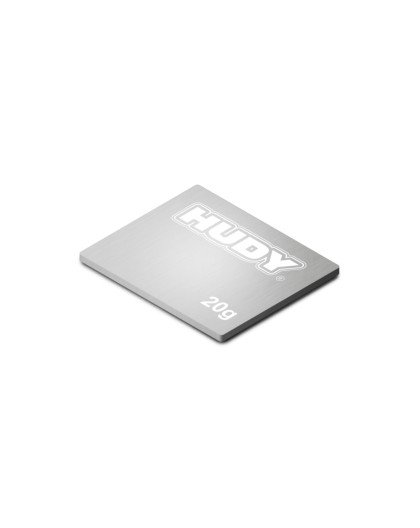 Hudy Lest en tungsten fin 31x26mm 20g