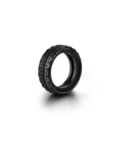 Pneus TT 1/10 avant 2WD Carpet 101 (2)